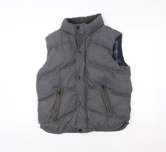 Mens UK Size S White Stuff Grey Bodywarmer