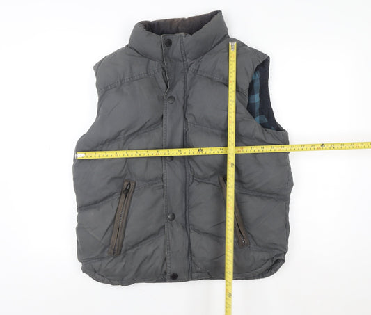 Mens UK Size S White Stuff Grey Bodywarmer