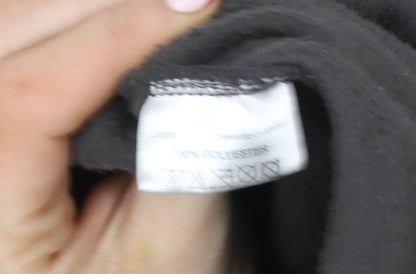 Craghoppers Women Black 1/4 Zip Fleece Sweatshirt Size L Polyester