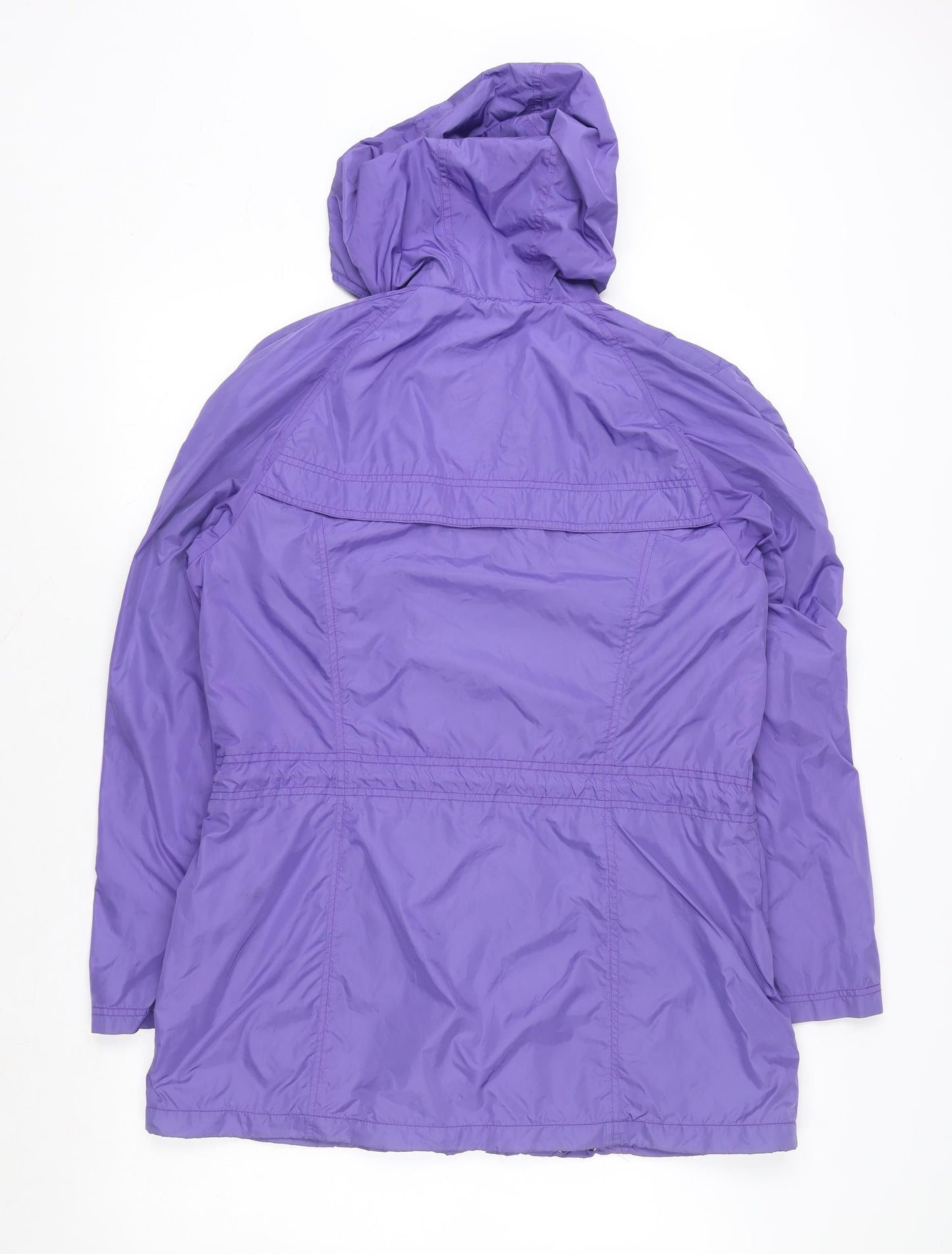 Womens UK Size S Steilmann Purple Anorak Coat