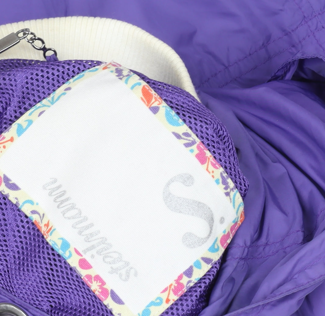 Womens UK Size S Steilmann Purple Anorak Coat