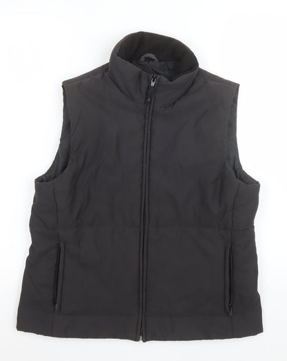 Womens UK Size 12 Dorothy Perkins Black Bodywarmer