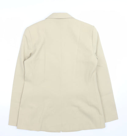Womens UK Size 10 Marks and Spencer Regular Beige Blazer