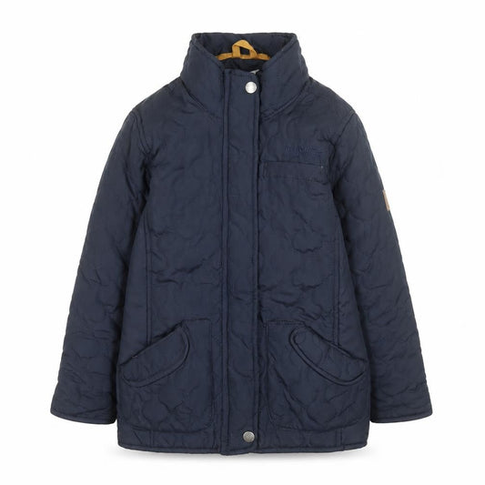 Girls UK Size 5-6 Years Regatta Blue Quilted Coat