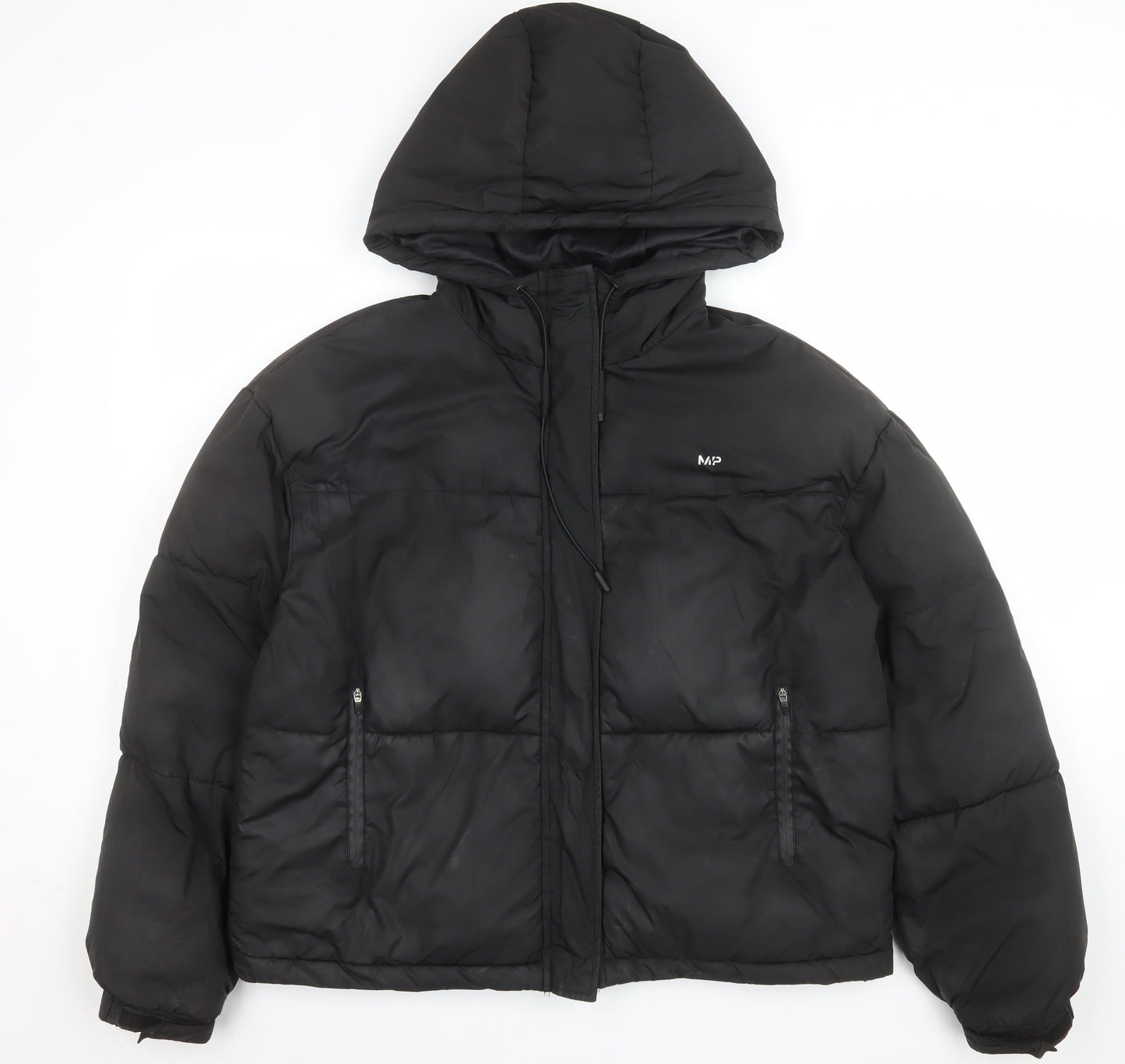 Womens UK Size M MP Black Puffer Jacket