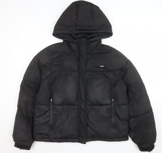 Womens UK Size M MP Black Puffer Jacket