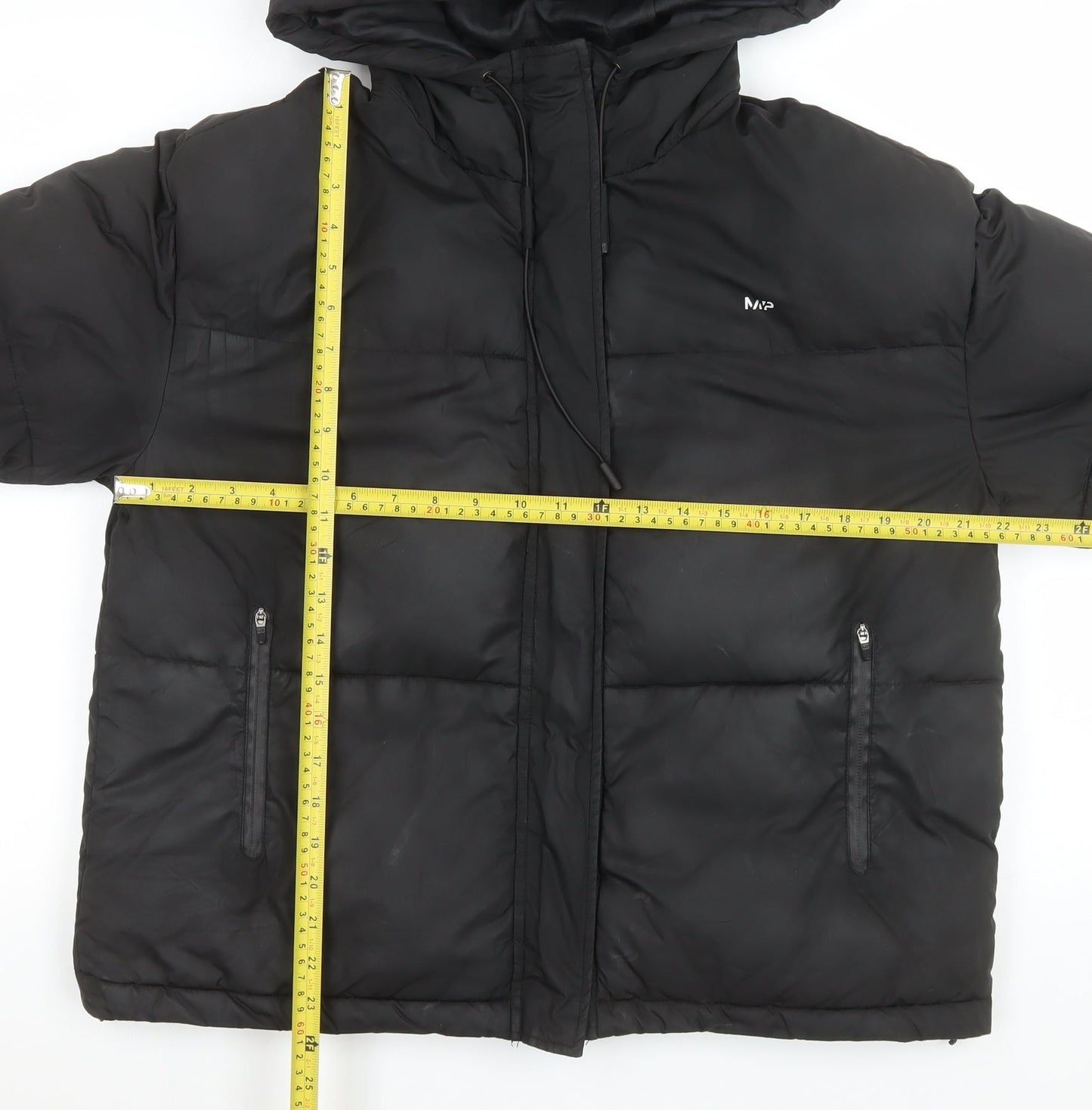 Womens UK Size M MP Black Puffer Jacket