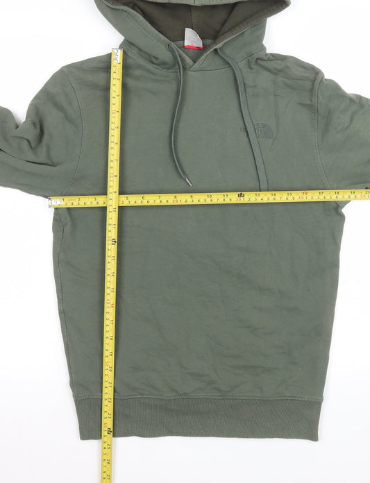 Mens UK Size XS The North Face Green Pullover Hoodie