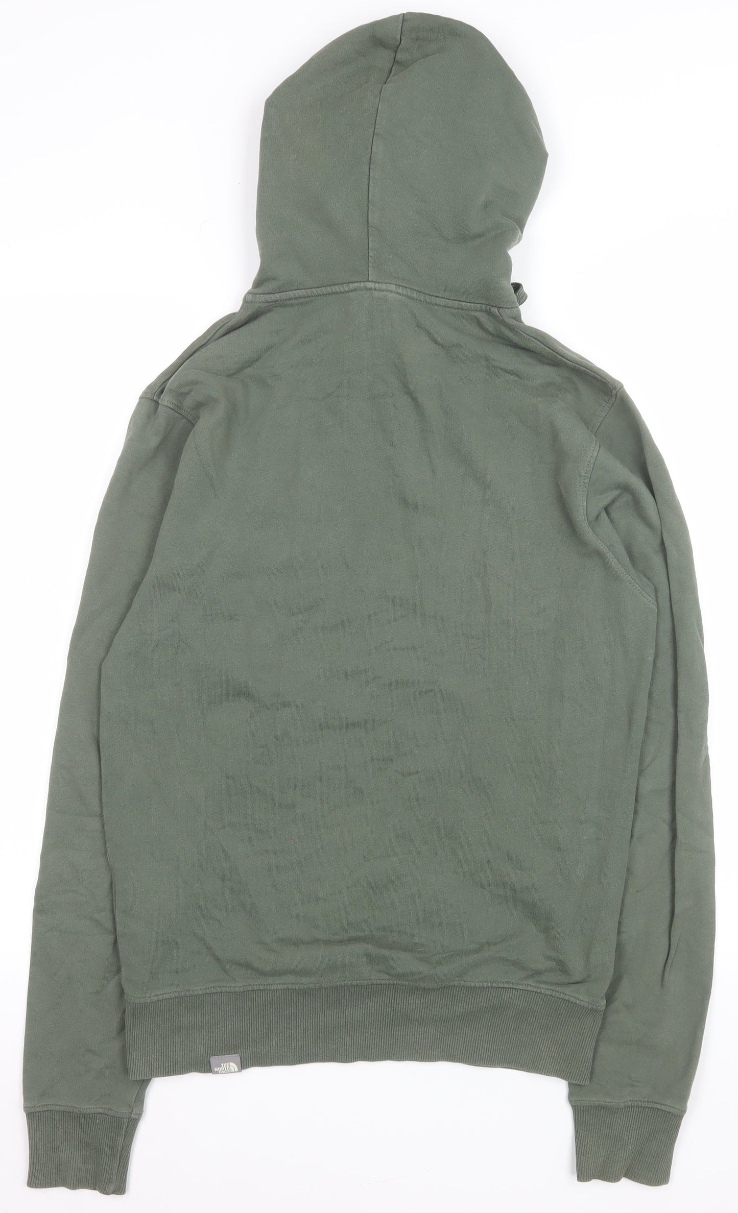 Mens UK Size XS The North Face Green Pullover Hoodie