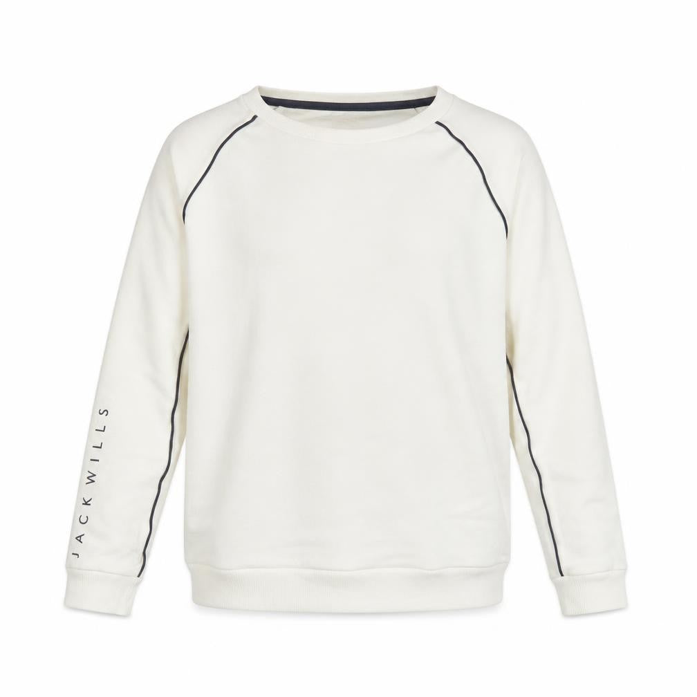 Mens UK Size S Jack Wills White Pullover Sweatshirt