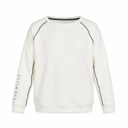 Mens UK Size S Jack Wills White Pullover Sweatshirt