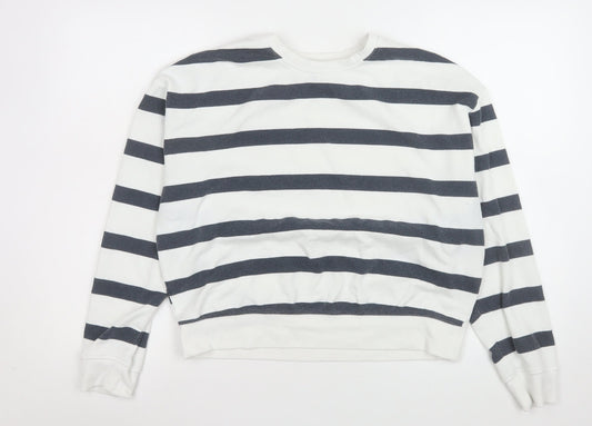 Womens UK Size M New Look Multicoloured Pullover Sweatshirt
