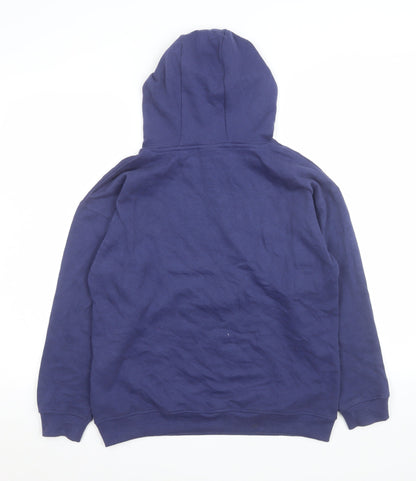 Girls UK Size 12 Years Matalan Blue Pullover Hoodie