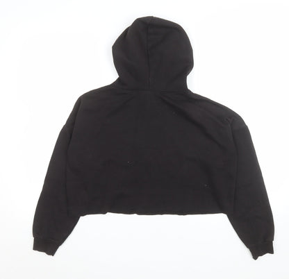 Girls UK Size 12-13 Years 915 Generation Black Pullover Hoodie