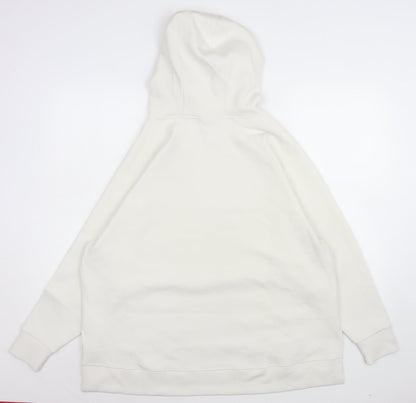 Mens UK Size L Marks and Spencer Ivory Pullover Hoodie