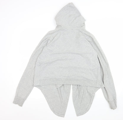Womens UK Size S Topshop Grey Basic Jacket