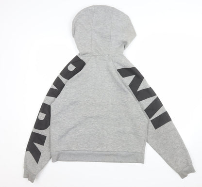 Womens UK Size M IVY PARK Grey Pullover Hoodie