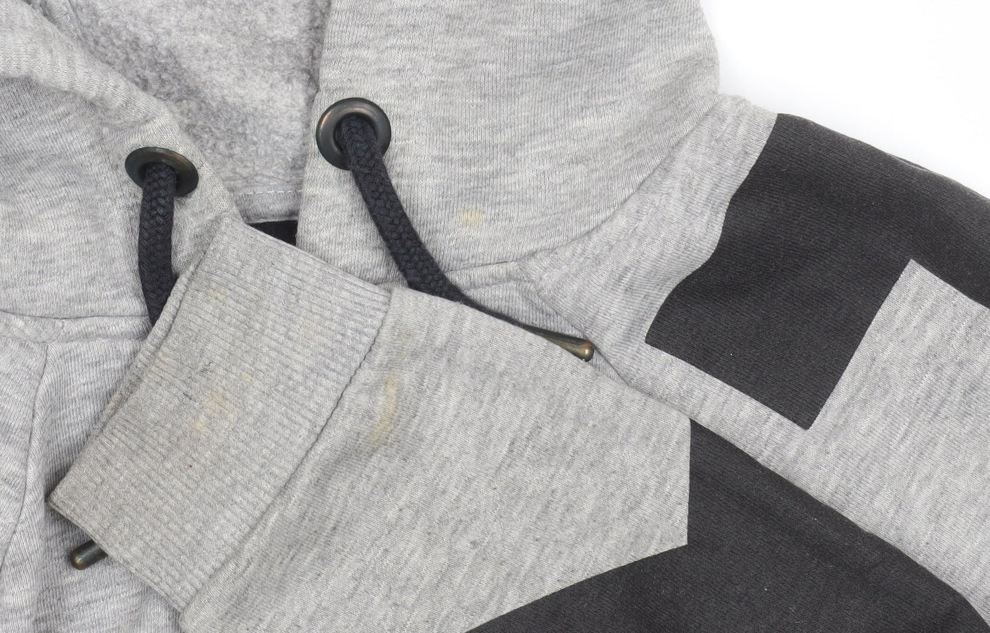 Womens UK Size M IVY PARK Grey Pullover Hoodie