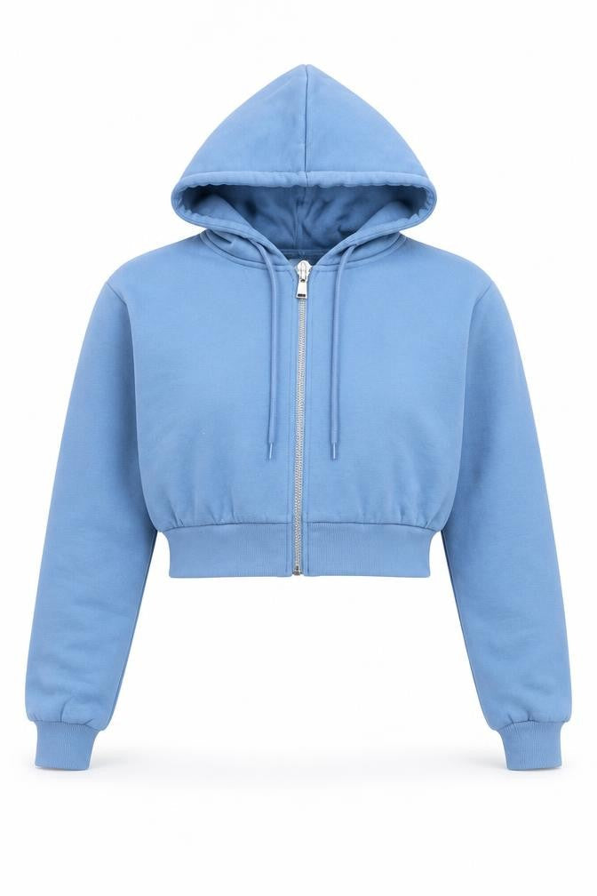 Womens UK Size S H&M Blue Basic Jacket