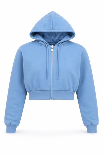 Womens UK Size S H&M Blue Basic Jacket