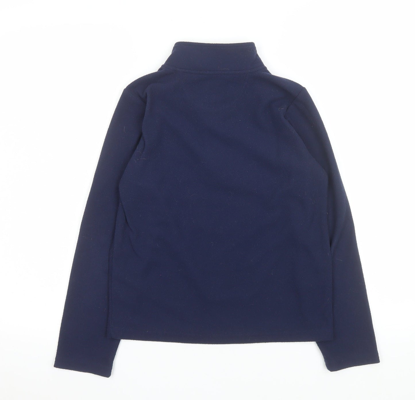 Peter Storm Boys Blue Fleece 1/4 Zip Pullover Sweatshirt 9-10 Years