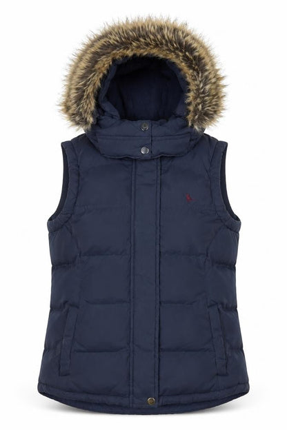 Womens UK Size 6 Jack Wills Blue Puffer Jacket