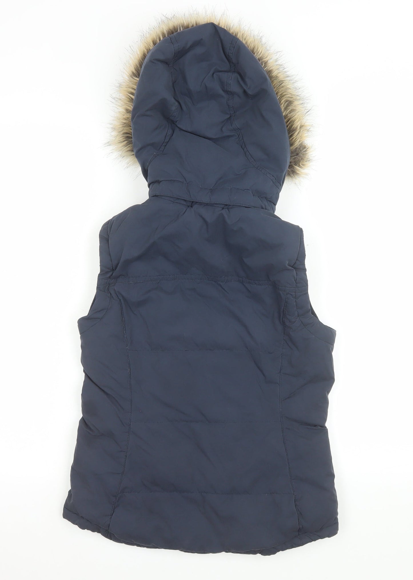 Womens UK Size 6 Jack Wills Blue Puffer Jacket