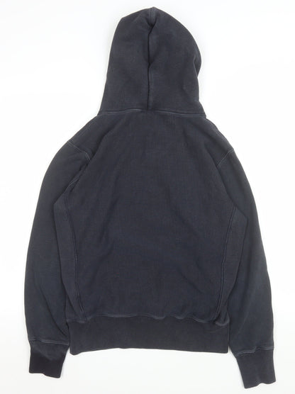 Womens UK Size L Champion Blue Pullover Hoodie