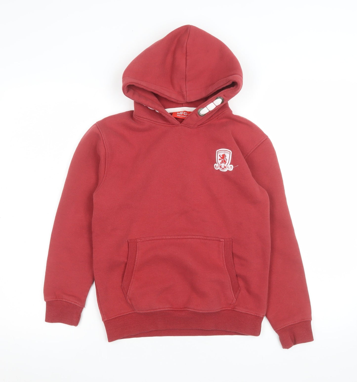 Boys UK Size 9-10 Years MFC Official Merchandise Red Pullover Hoodie