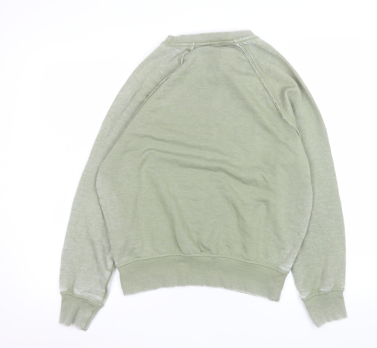 Womens UK Size XS River Island Green Pullover Sweatshirt