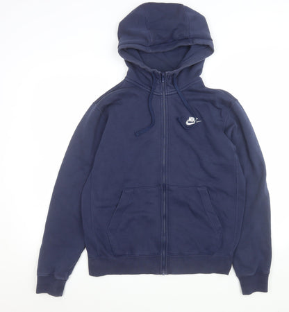 Mens UK Size S Nike Blue Basic Jacket