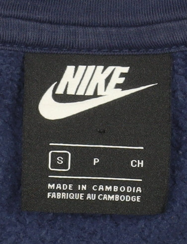 Mens UK Size S Nike Blue Basic Jacket