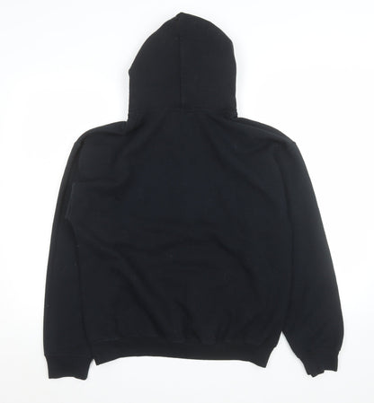 Mens UK Size M The Cavern Club Black Pullover Hoodie