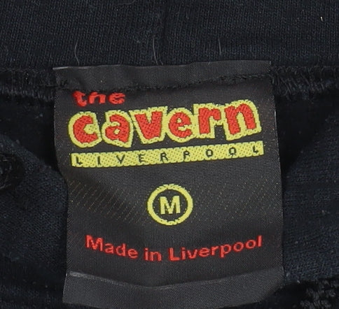 Mens UK Size M The Cavern Club Black Pullover Hoodie
