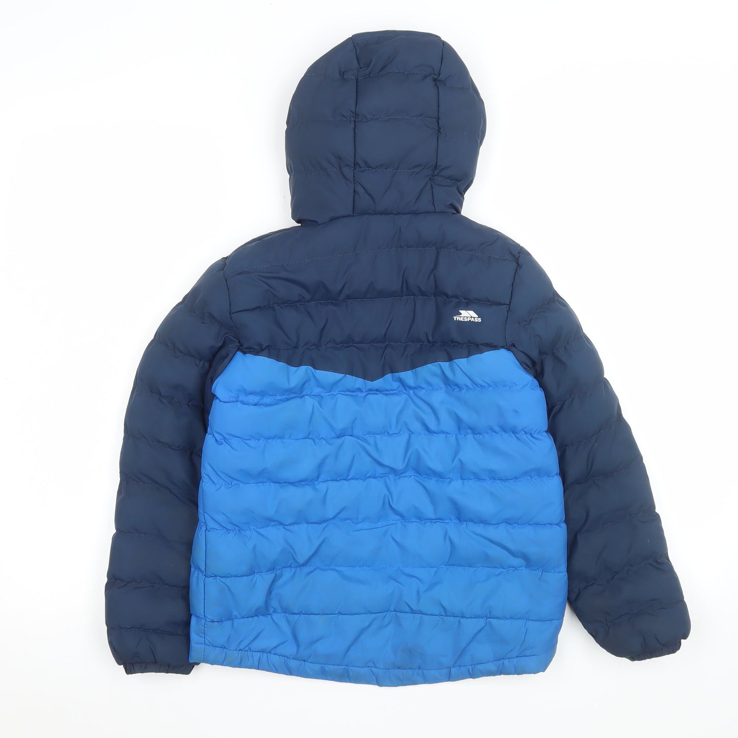 Boys UK Size 7-8 Years Trespass Blue Puffer Jacket