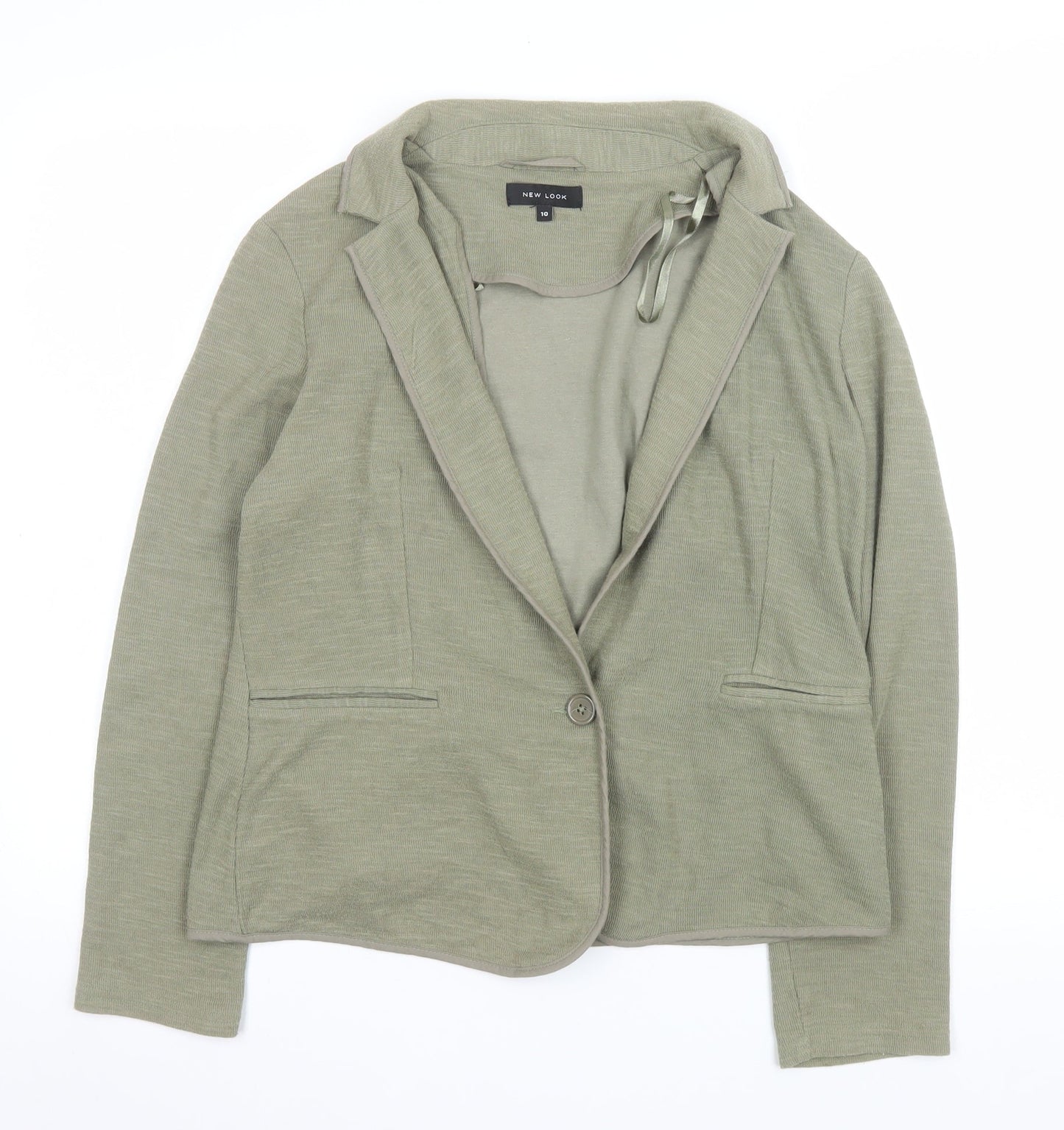 Womens UK Size 10 New Look Regular Green Blazer