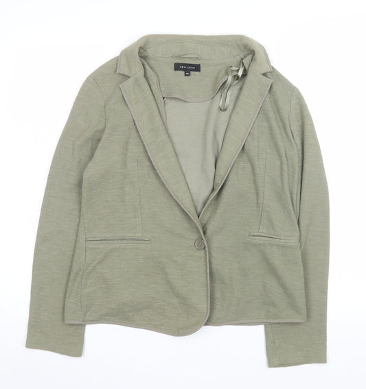 Womens UK Size 10 New Look Regular Green Blazer