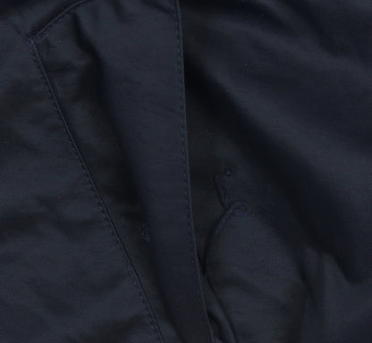Womens UK Size M Viyella Blue Rain Coat