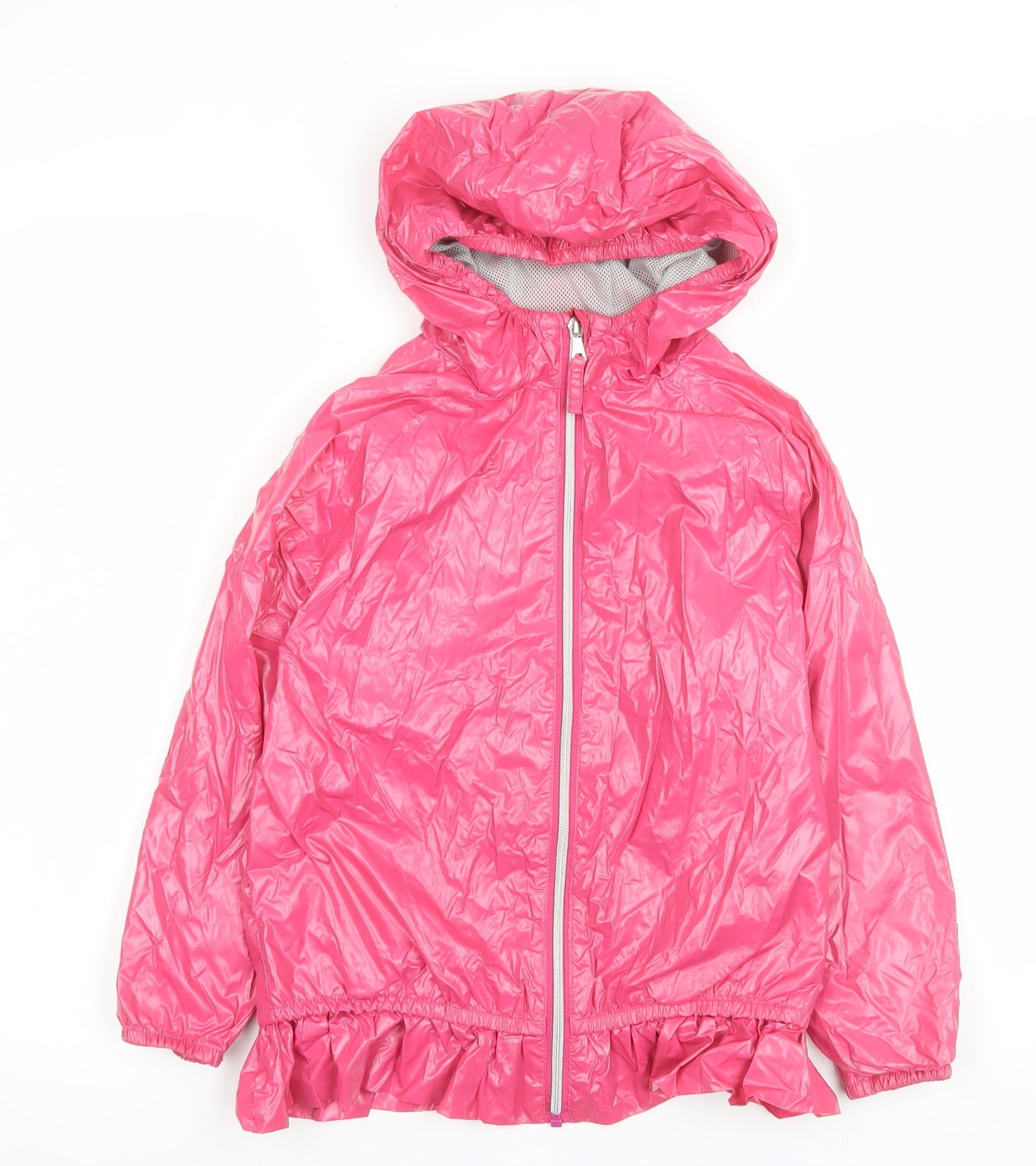 Girls UK Size 8 Years NEXT Pink Rain Coat