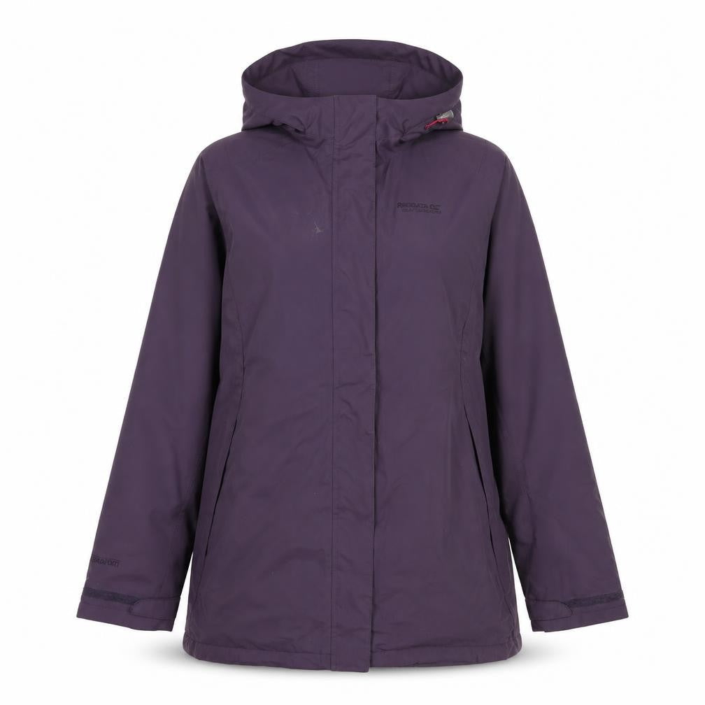 Womens UK Size 12 Regatta Purple Rain Coat