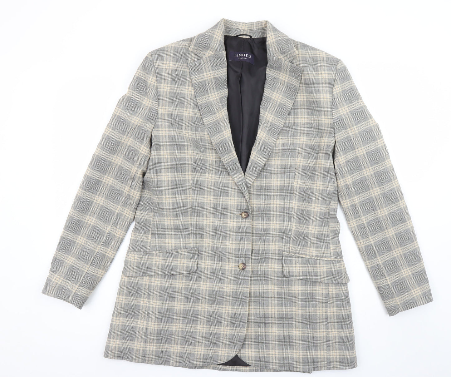 Womens UK Size 10 Marks and Spencer Regular Grey Blazer