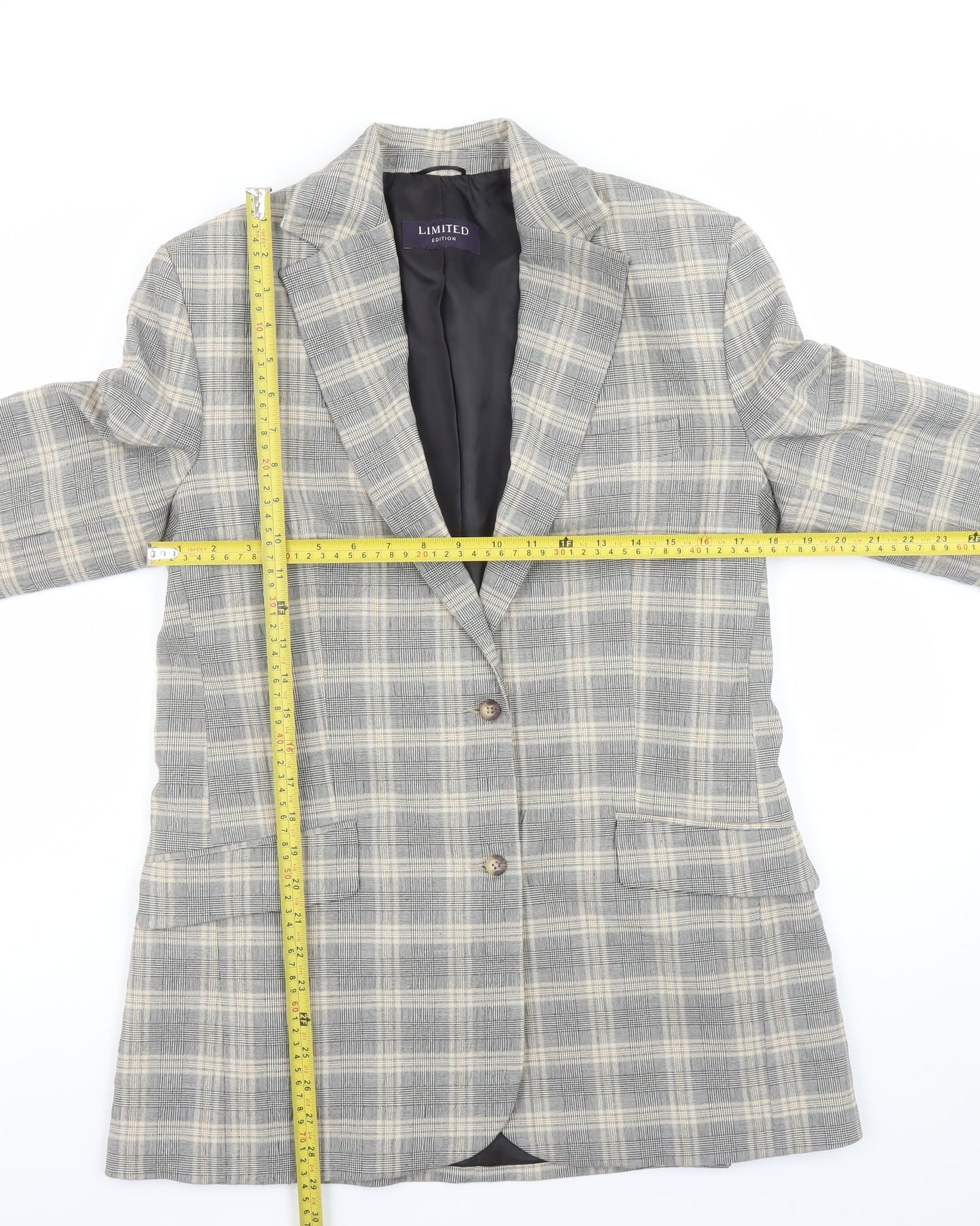 Womens UK Size 10 Marks and Spencer Regular Grey Blazer