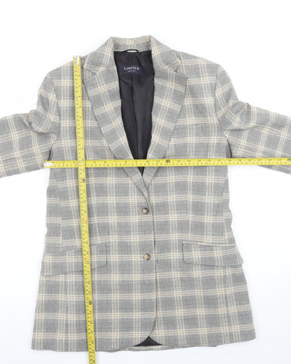 Womens UK Size 10 Marks and Spencer Regular Grey Blazer
