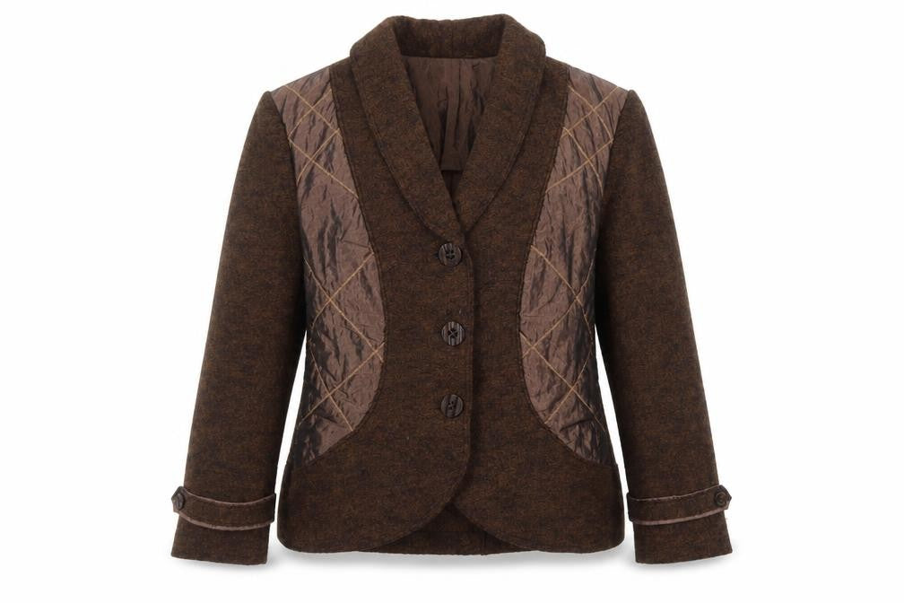 Womens UK Size 18 Peruzzi Regular Brown Blazer
