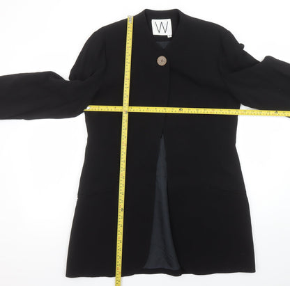 Womens UK Size 12 Marks and Spencer Regular Black Blazer
