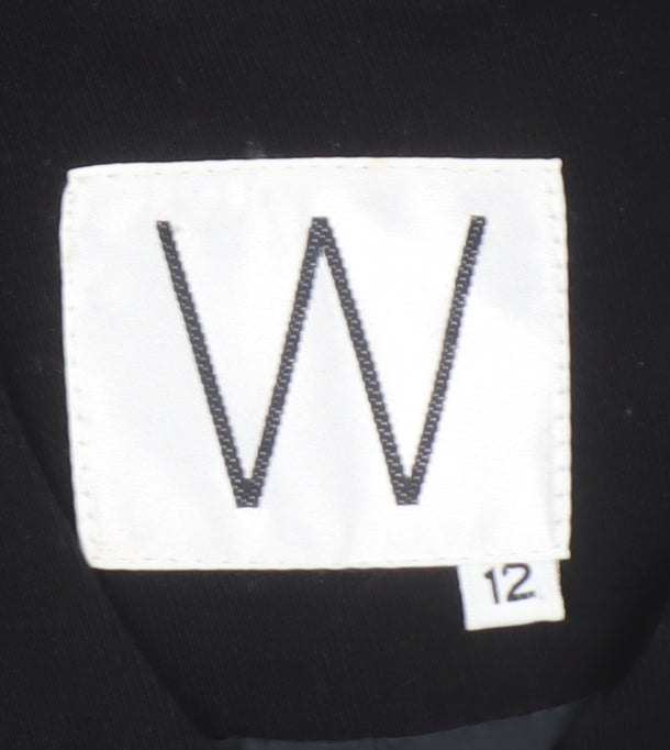 Womens UK Size 12 Marks and Spencer Regular Black Blazer