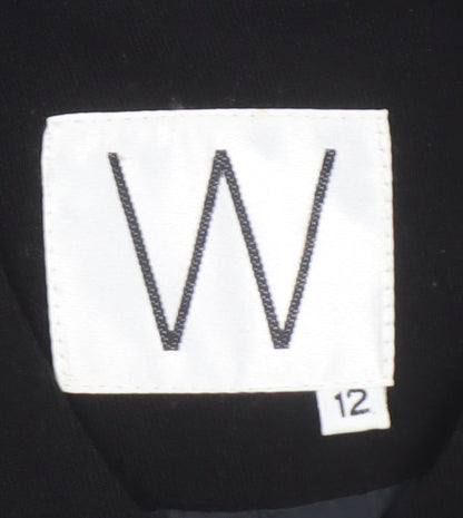 Womens UK Size 12 Marks and Spencer Regular Black Blazer