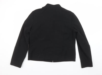 Womens UK Size 14 Marks and Spencer Black Basic Jacket