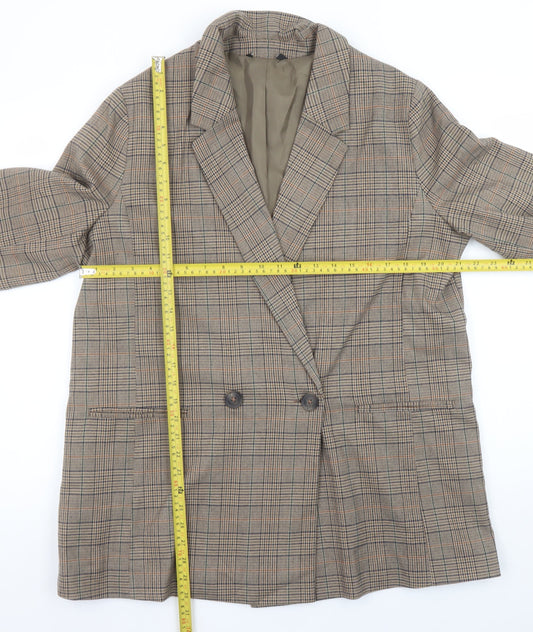 Womens UK Size 16 George Regular Brown Blazer