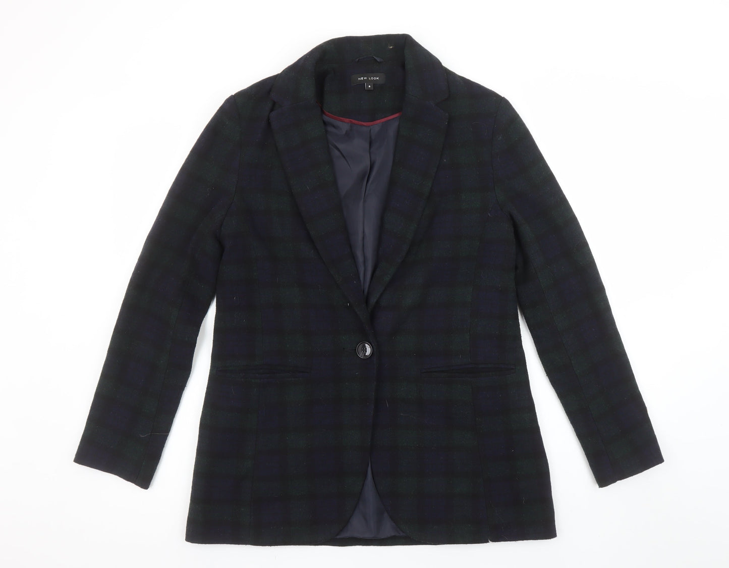 Womens UK Size 8 New Look Regular Multicoloured Blazer
